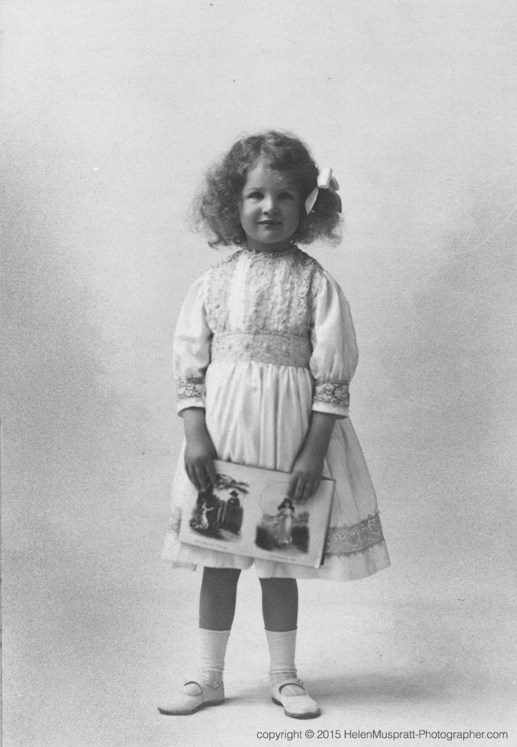 Helen aged 4, 1911 (Fred Bremner, Quetta)